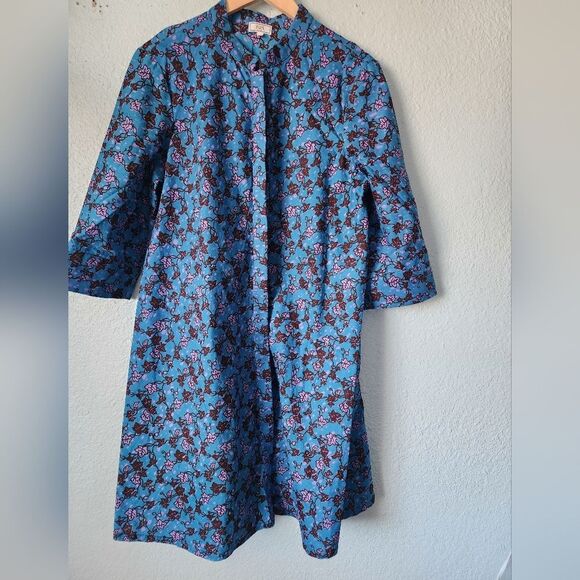 Zuri Dresses & Skirts - Zuri Floral Blue Dress